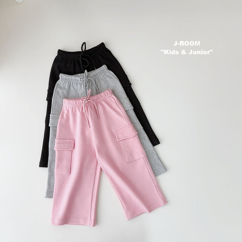 J-Room - Korean Children Fashion - #kidsstore - Mini Wide Pants - 2