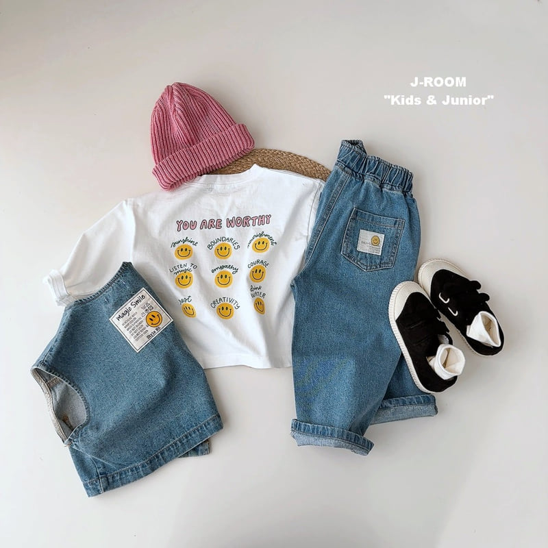 J-Room - Korean Children Fashion - #kidzfashiontrend - Shine Smile Tee - 5