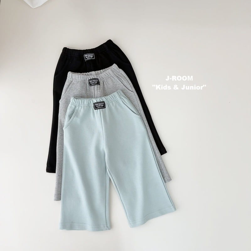 J-Room - Korean Children Fashion - #kidzfashiontrend - Daily Wide Pants - 2