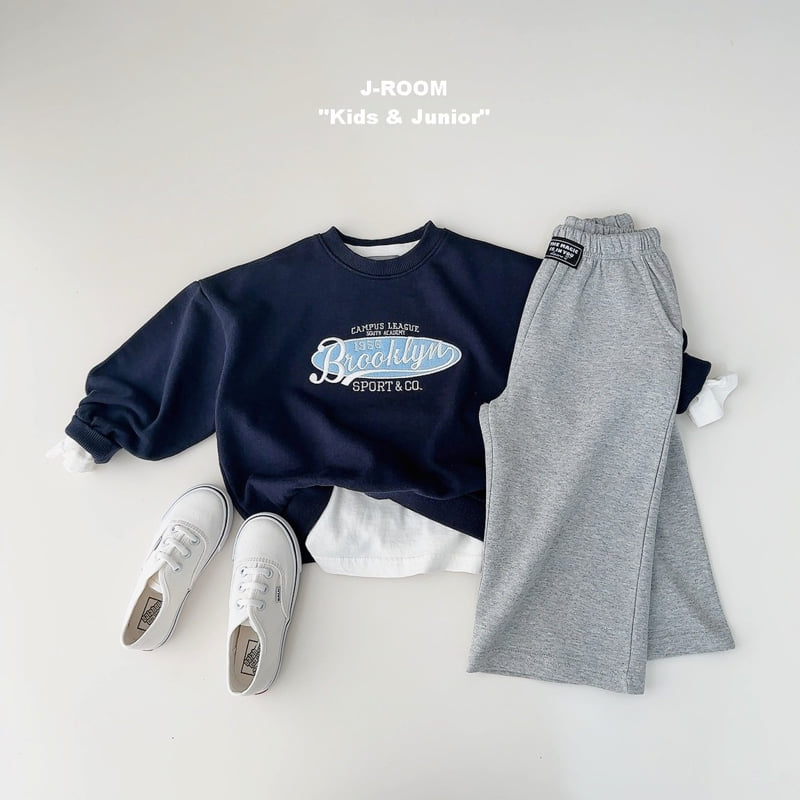 J-Room - Korean Children Fashion - #kidzfashiontrend - Round Patch Sweatshirts - 10