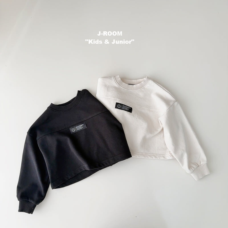 J-Room - Korean Children Fashion - #littlefashionista - Label Crop Tee - 3