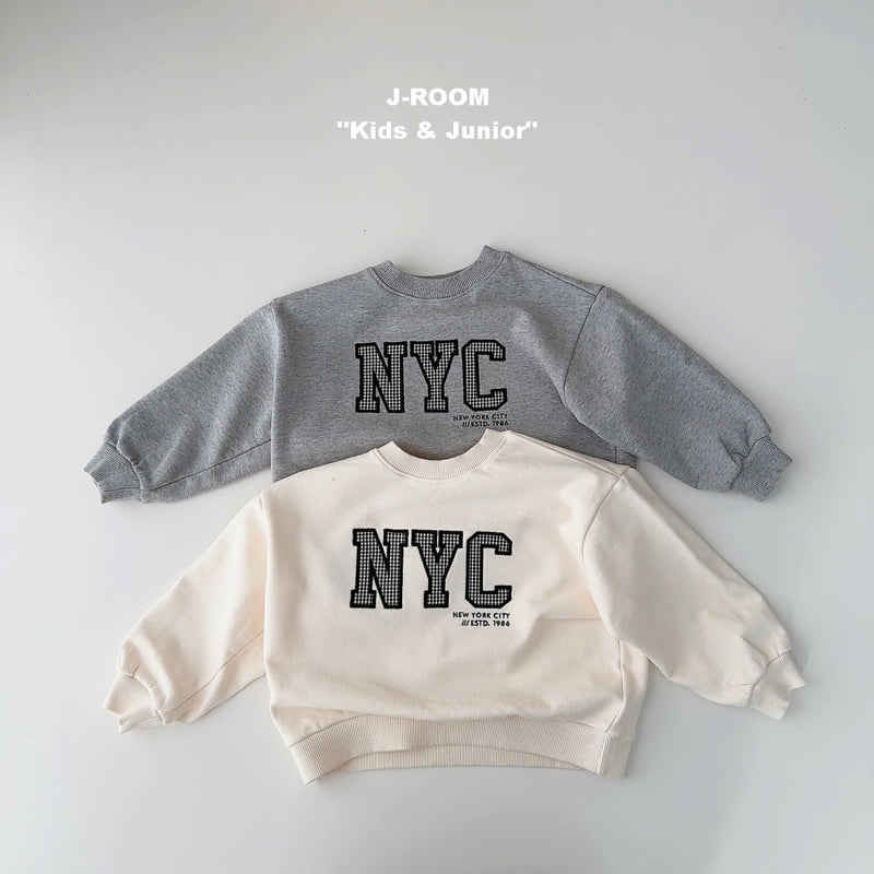 J-Room - Korean Children Fashion - #littlefashionista - Check Patch Sweatshirts - 2