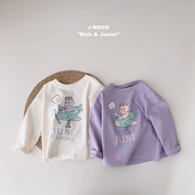 J-Room - Korean Children Fashion - #littlefashionista - Airplane Printed Tee