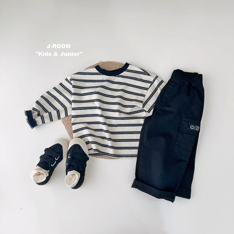 J-Room - Korean Children Fashion - #littlefashionista - Matilda Stripe Tee - 7