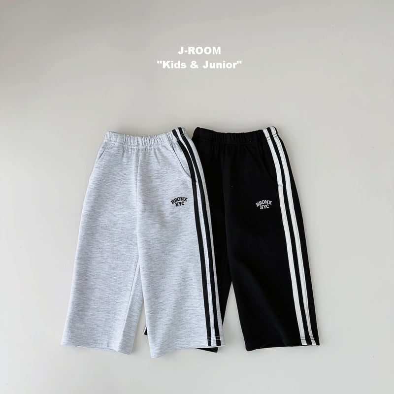 J-Room - Korean Children Fashion - #magicofchildhood - Embroidery Wide Pants
