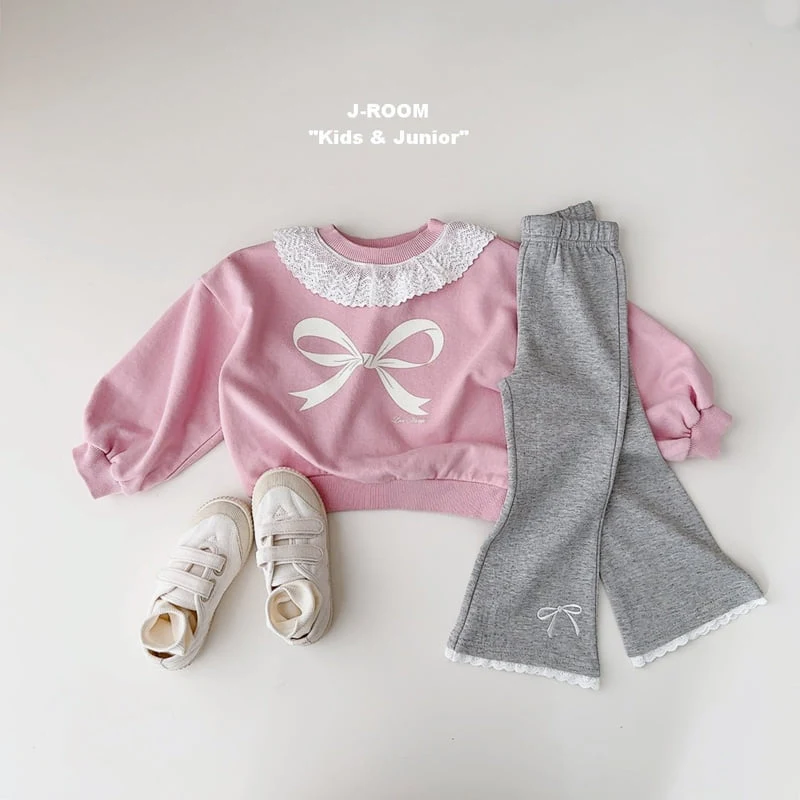 J-Room - Korean Children Fashion - #magicofchildhood - Lace Bootcut Pants - 5