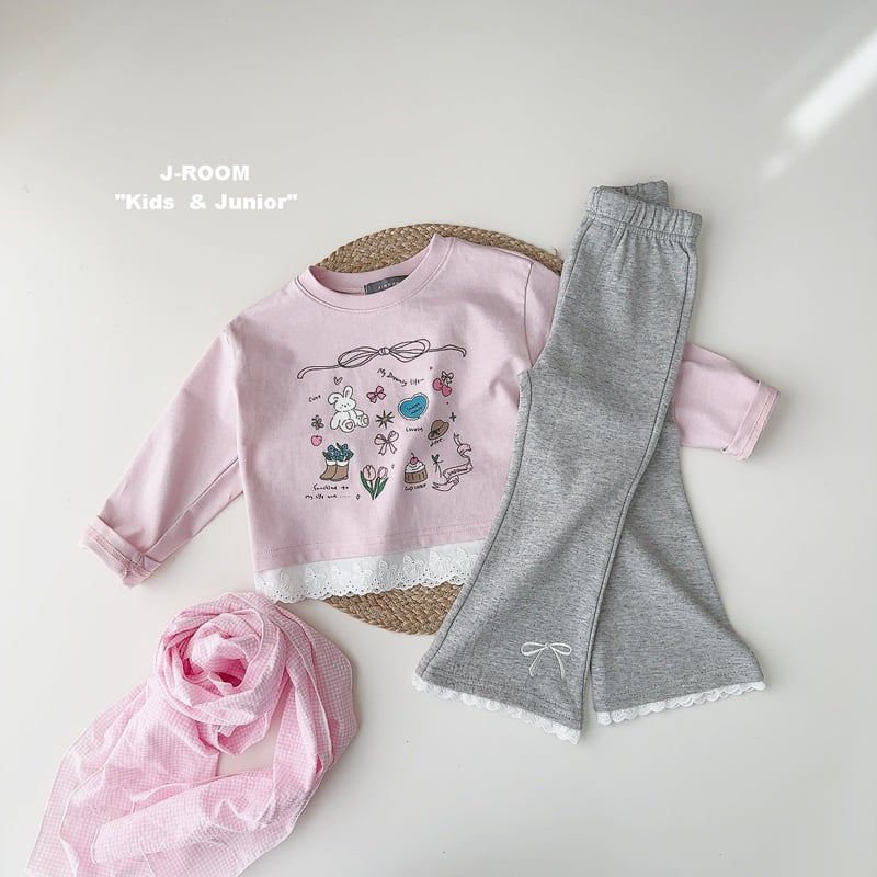 J-Room - Korean Children Fashion - #magicofchildhood - Lovely Lace Tee - 10
