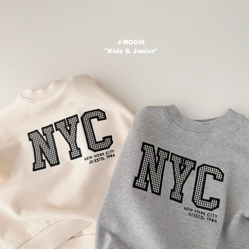 J-Room - Korean Children Fashion - #magicofchildhood - Check Patch Sweatshirts - 4