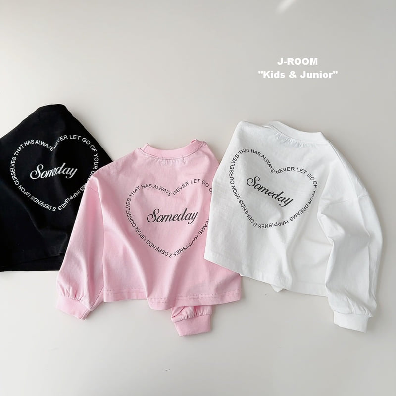 J-Room - Korean Children Fashion - #minifashionista - Heart Bio Crop Tee - 6