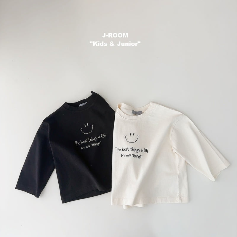 J-Room - Korean Children Fashion - #minifashionista - Things Embroidery Tee - 3