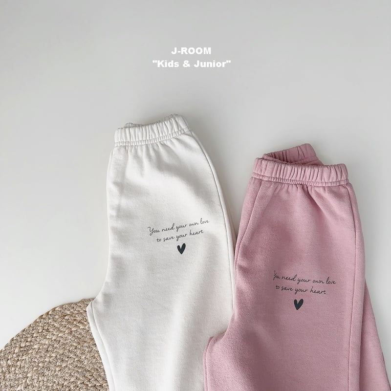 J-Room - Korean Children Fashion - #prettylittlegirls - Lettering Wide Pants - 3