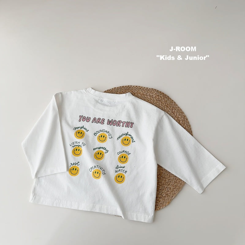 J-Room - Korean Children Fashion - #prettylittlegirls - Shine Smile Tee - 10
