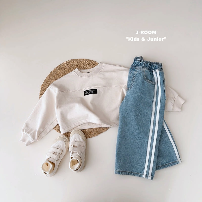 J-Room - Korean Children Fashion - #prettylittlegirls - Label Crop Tee - 6