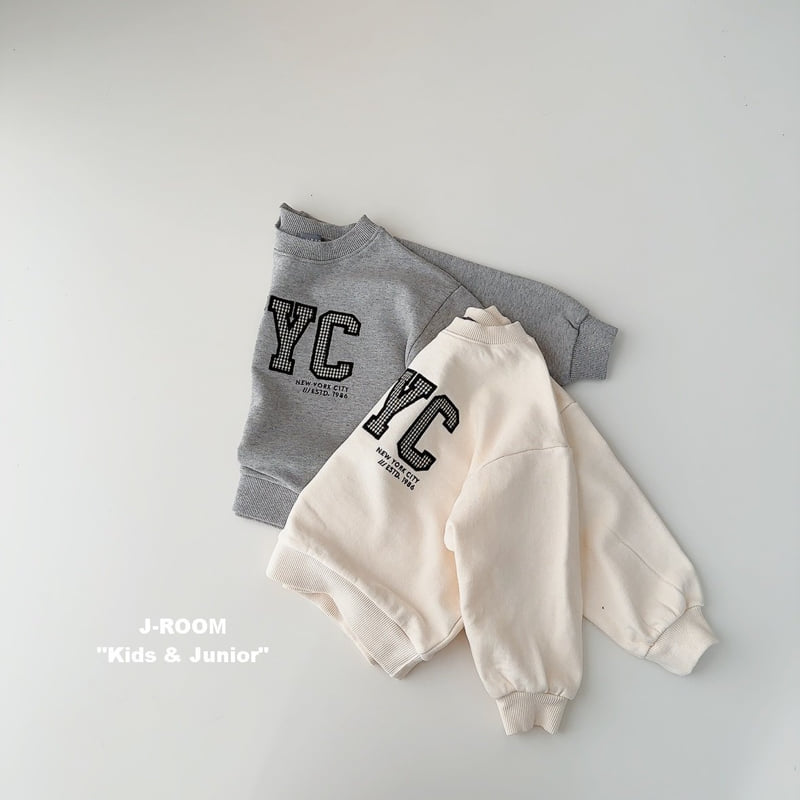 J-Room - Korean Children Fashion - #prettylittlegirls - Check Patch Sweatshirts - 5