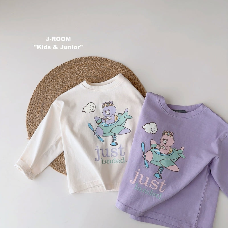 J-Room - Korean Children Fashion - #minifashionista - Airplane Printed Tee - 4