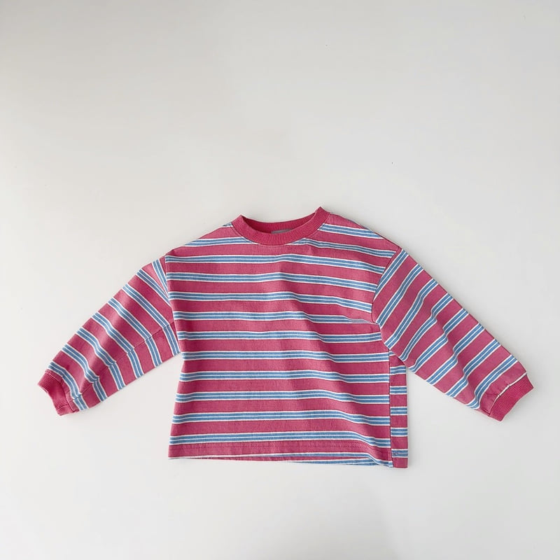 J-Room - Korean Children Fashion - #prettylittlegirls - Matilda Stripe Tee - 10