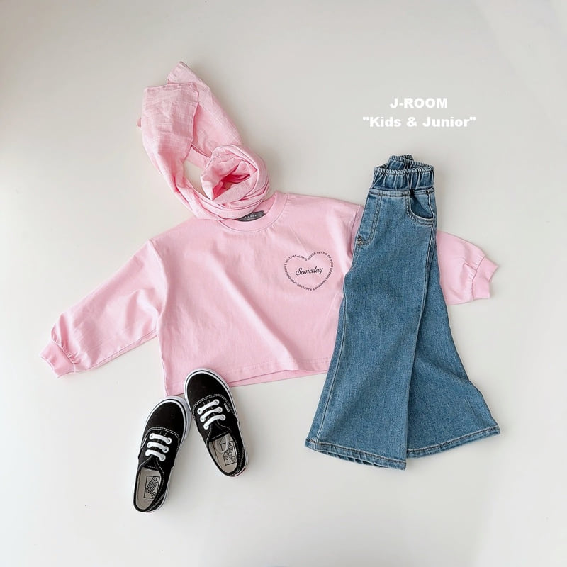 J-Room - Korean Children Fashion - #stylishchildhood - Heart Bio Crop Tee - 10