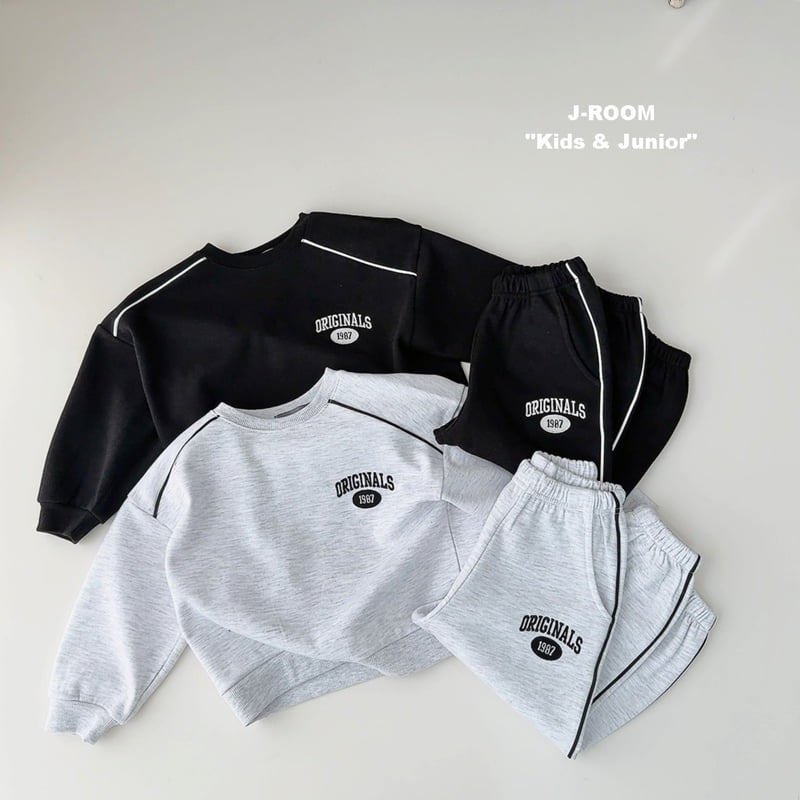 J-Room - Korean Children Fashion - #stylishchildhood - Embroidery Striped Sweatshirts - 6