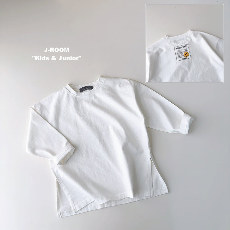 J-Room - Korean Children Fashion - #stylishchildhood - Point Label Long Tee