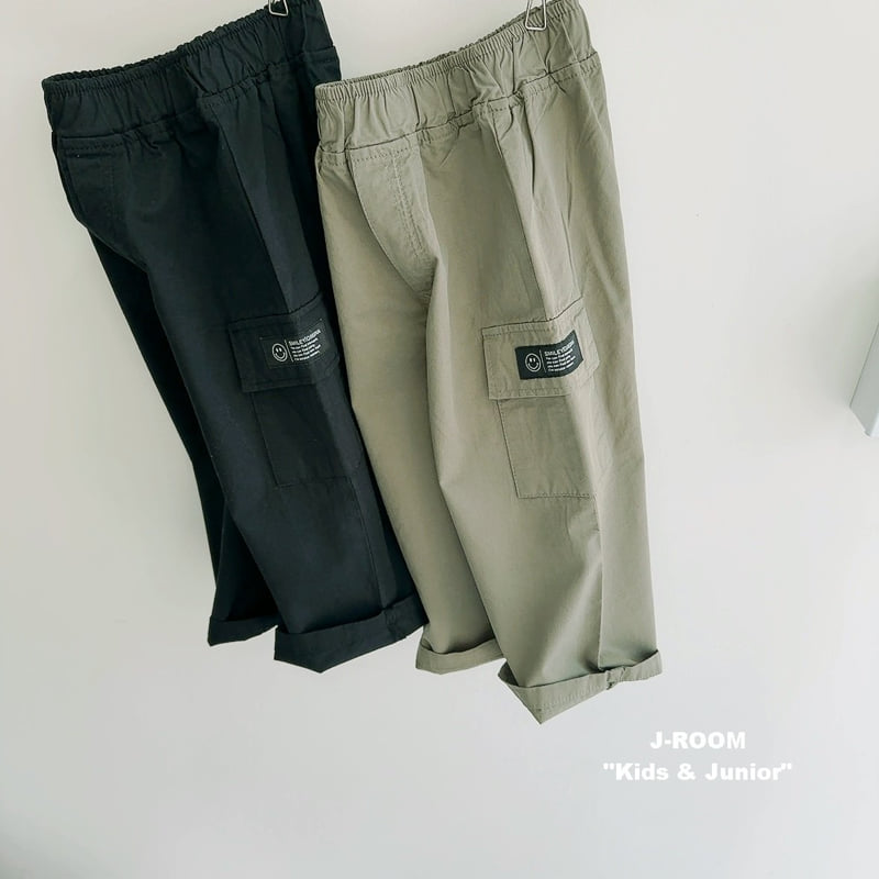 J-Room - Korean Children Fashion - #todddlerfashion - Label Bio Cargo Pants - 3