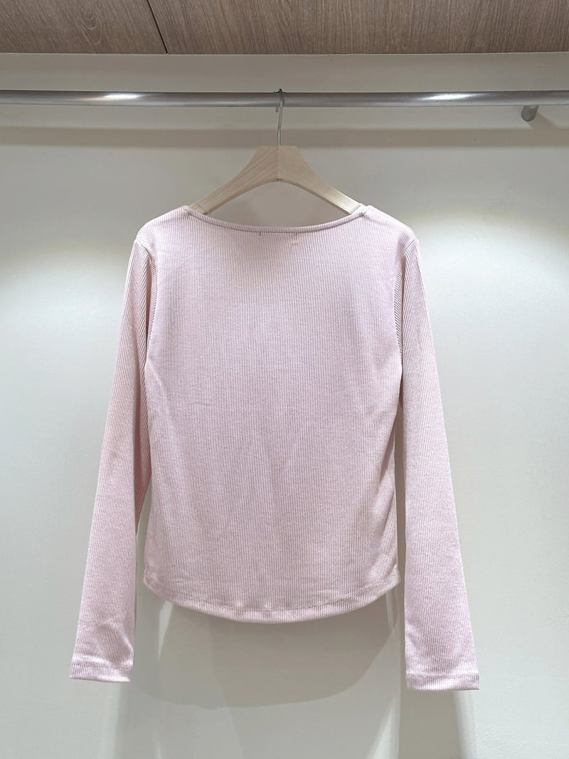J dew - Korean Women Fashion - #momslook - Awl Square Tee - 5