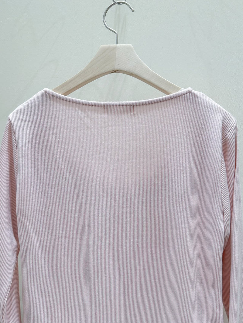 J dew - Korean Women Fashion - #momslook - Awl Square Tee - 7