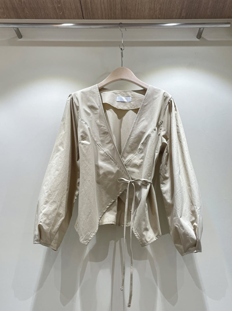 J dew - Korean Women Fashion - #momslook - Move Wrap Blouse - 3