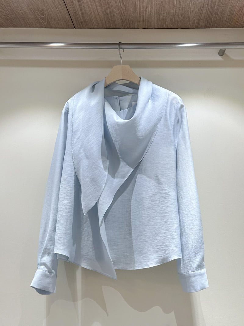 J dew - Korean Women Fashion - #thatsdarling - Carf Blouse - 3