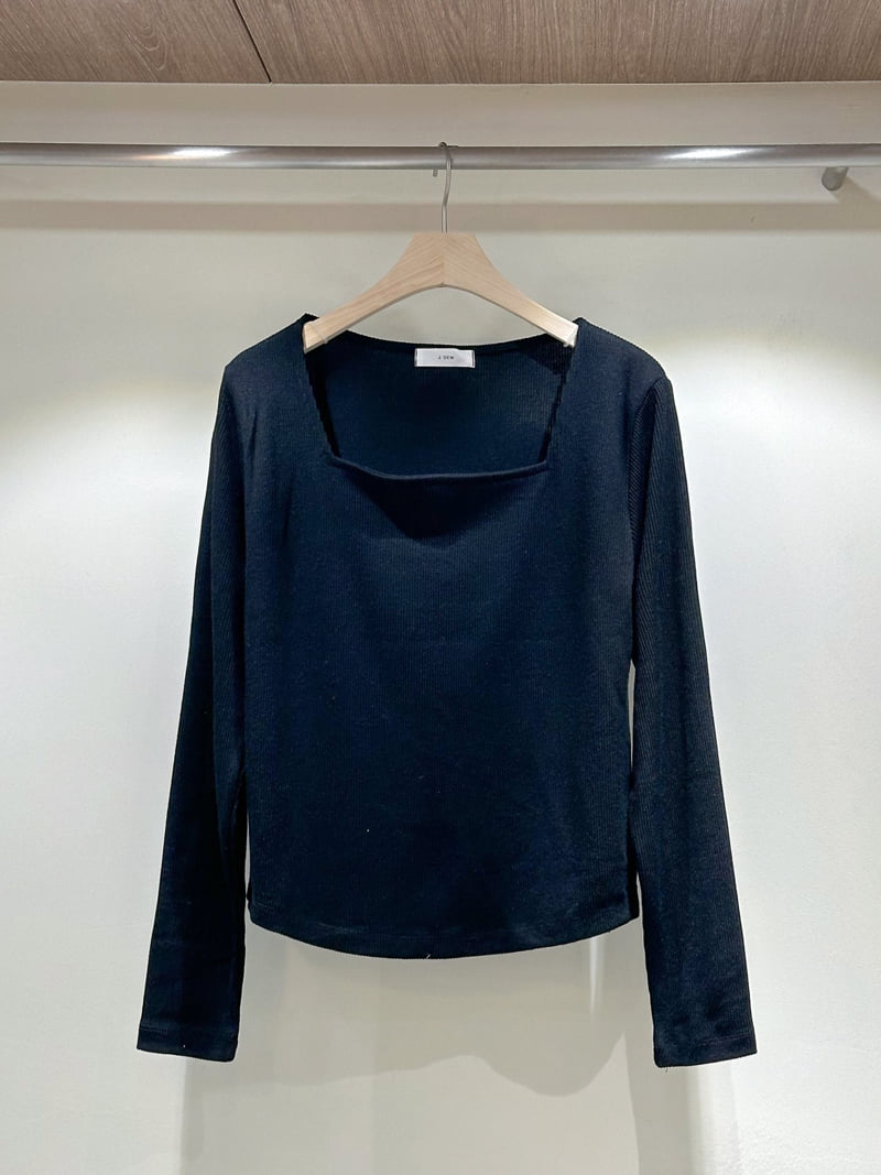 J dew - Korean Women Fashion - #momslook - Awl Square Tee - 4
