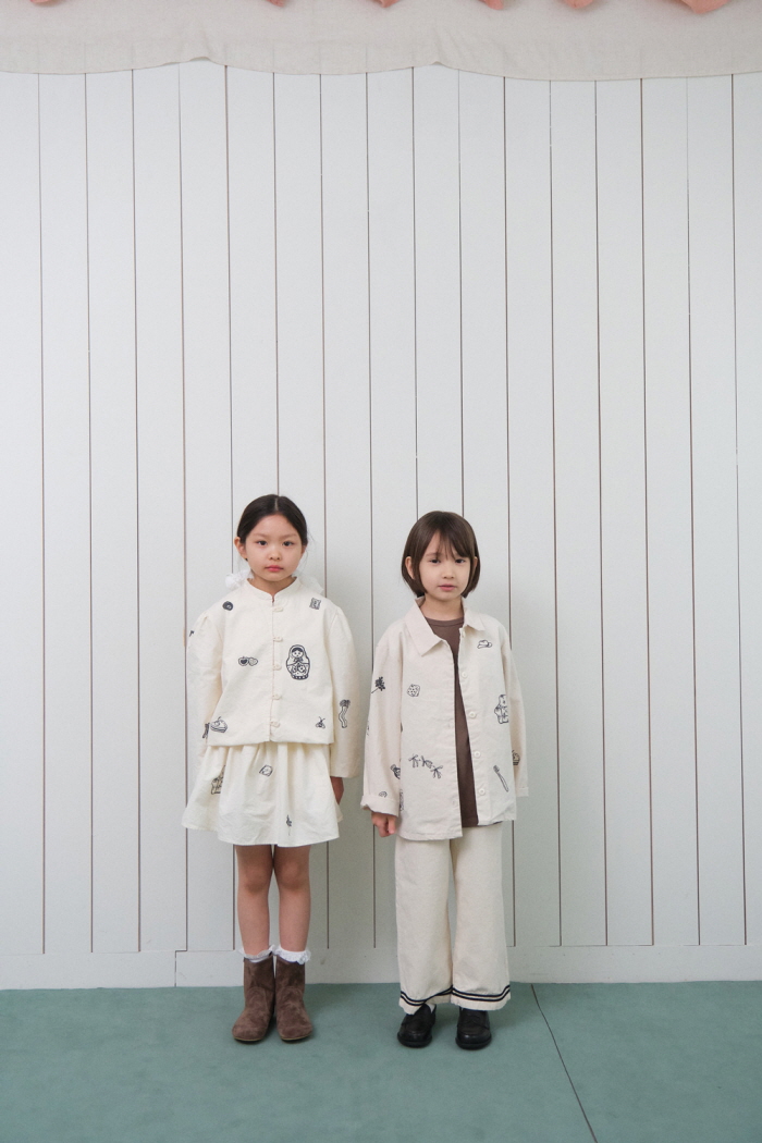 Jejeunosity - Korean Children Fashion - #Kfashion4kids - Drawing Skirt - 2