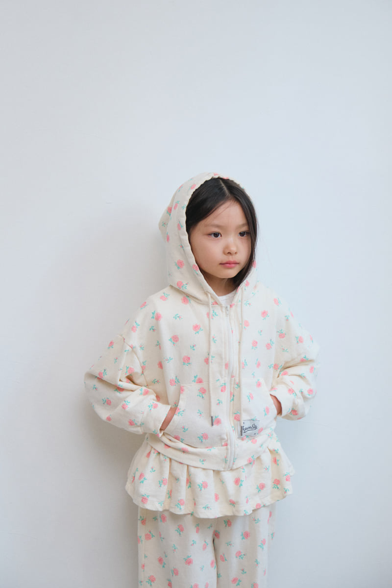 Jejeunosity - Korean Children Fashion - #childofig - Cropped Hood Zip-up Jacket - 3