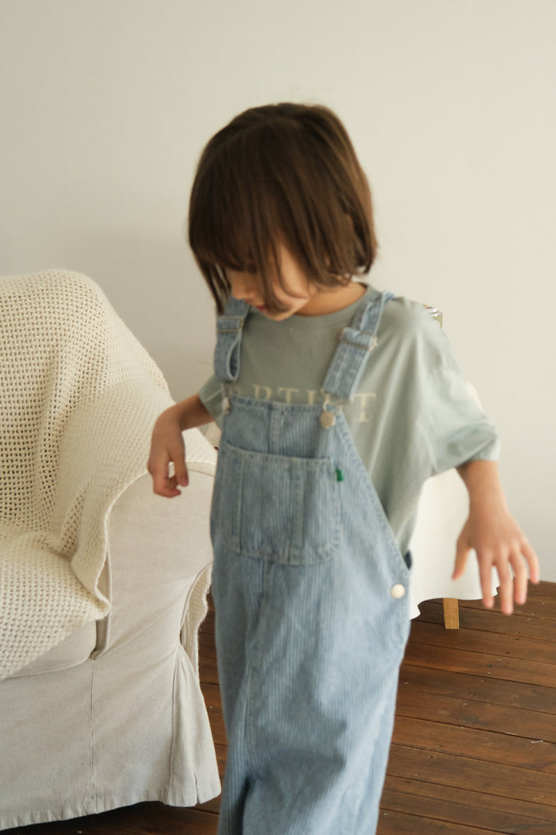 Jejeunosity - Korean Children Fashion - #childofig - Berry Long Overalls - 9