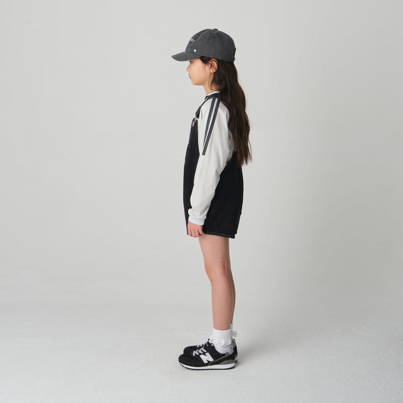 Jejeunosity - Korean Children Fashion - #childofig - Very Short Overalls - 5