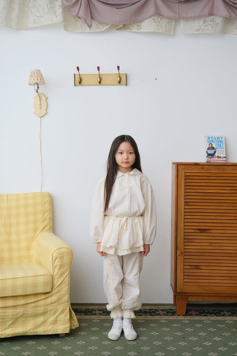 Jejeunosity - Korean Children Fashion - #designkidswear - Vanilla Frill Pants - 5