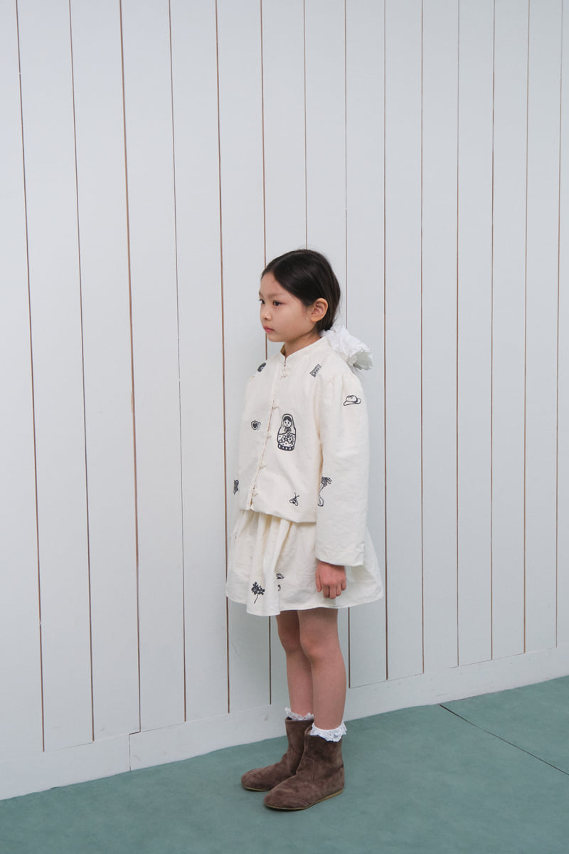 Jejeunosity - Korean Children Fashion - #discoveringself - Crop Drawing Jacket - 11