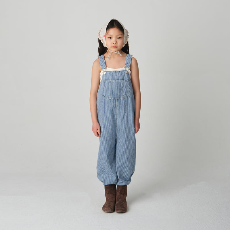 Jejeunosity - Korean Children Fashion - #kidsstore - Berry Long Overalls