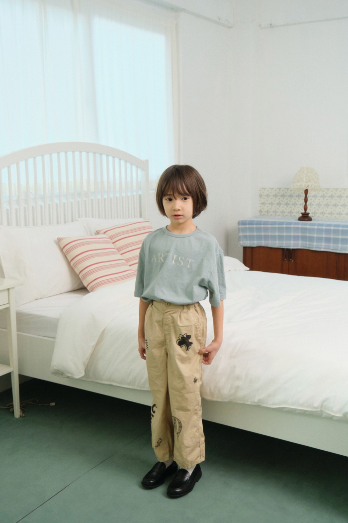 Jejeunosity - Korean Children Fashion - #kidzfashiontrend - Drawing Pants - 3