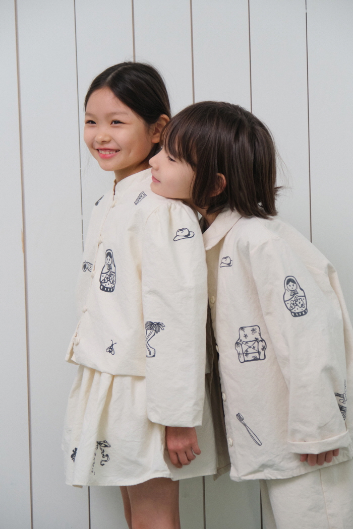 Jejeunosity - Korean Children Fashion - #kidzfashiontrend - Drawing Jacket - 2