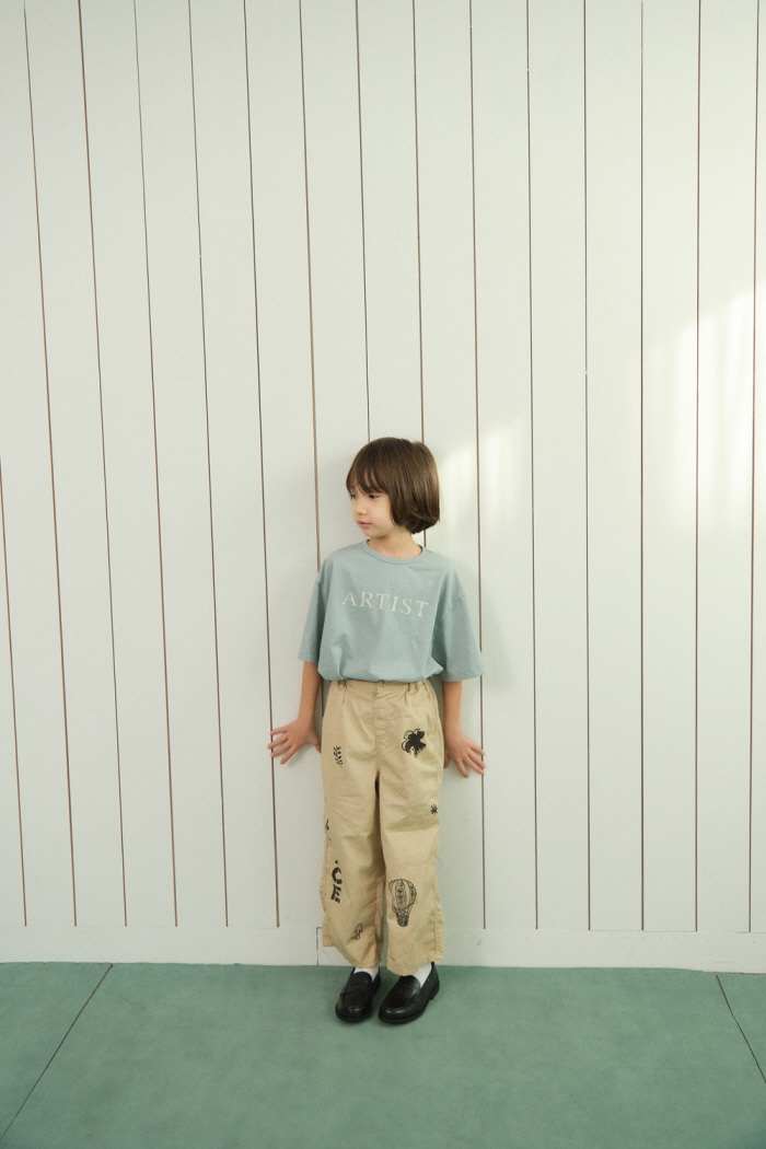 Jejeunosity - Korean Children Fashion - #littlefashionista - Drawing Pants - 5