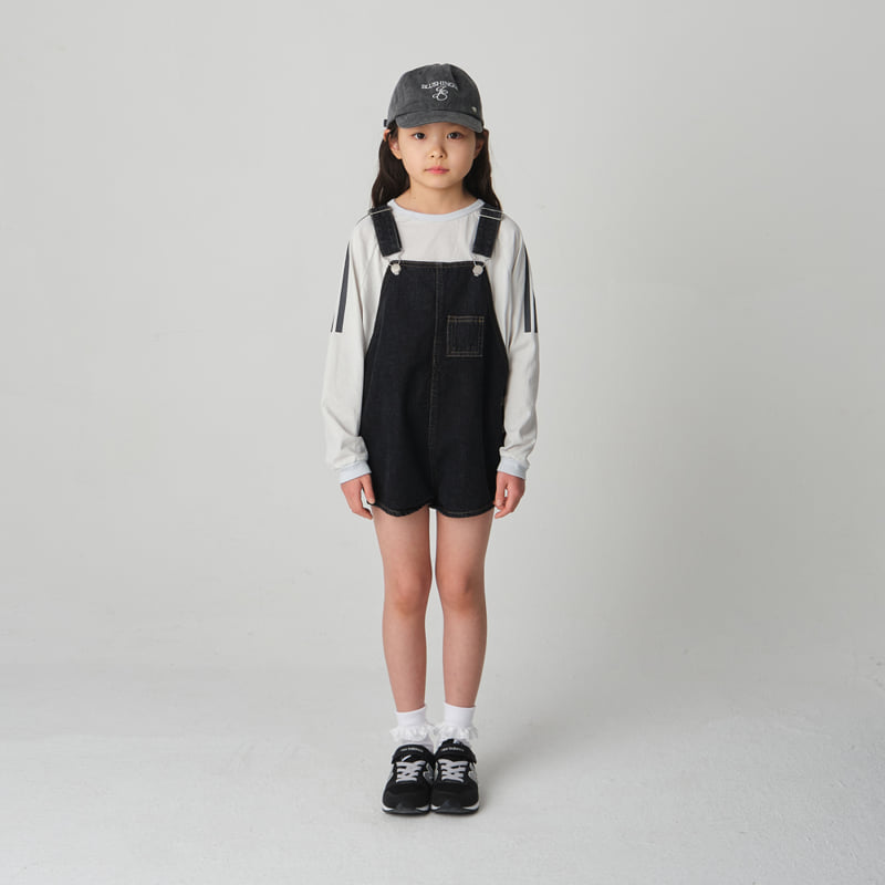 Jejeunosity - Korean Children Fashion - #magicofchildhood - Very Short Overalls - 2