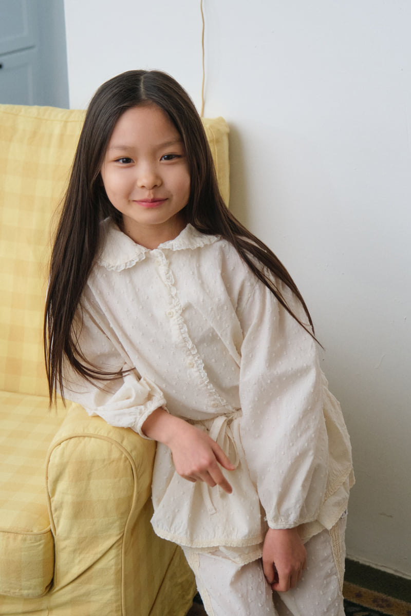 Jejeunosity - Korean Children Fashion - #minifashionista - Vanilla Blouse