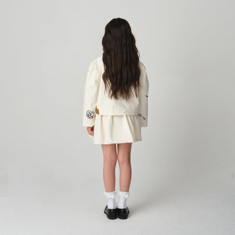 Jejeunosity - Korean Children Fashion - #minifashionista - Crop Drawing Jacket - 3