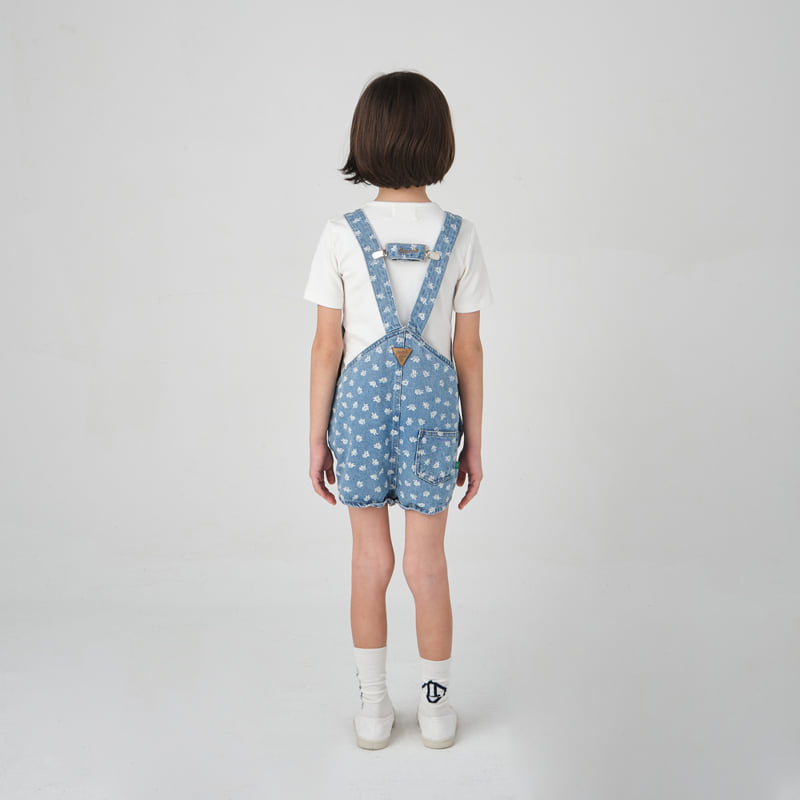 Jejeunosity - Korean Children Fashion - #minifashionista - Very Short Overalls - 4