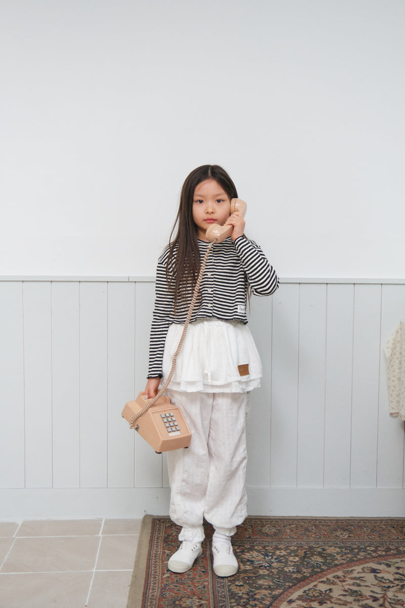 Jejeunosity - Korean Children Fashion - #prettylittlegirls - Vanilla Frill Pants