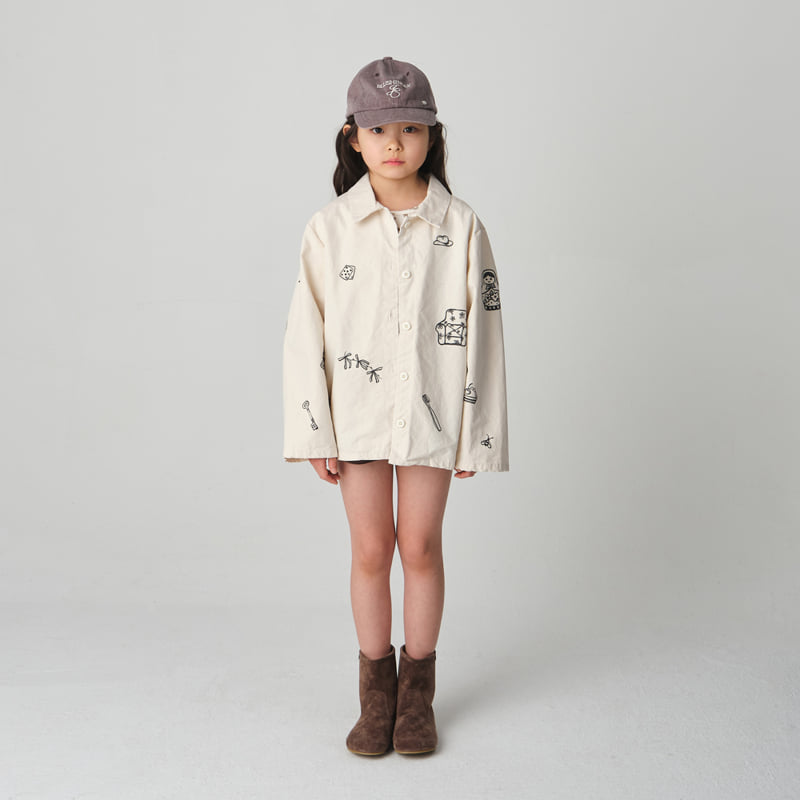 Jejeunosity - Korean Children Fashion - #todddlerfashion - Drawing Jacket - 8