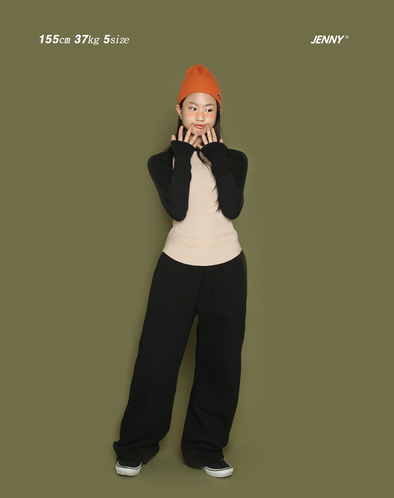 Jenny Basic - Korean Children Fashion - #Kfashion4kids - Leave Straight Pants - 7