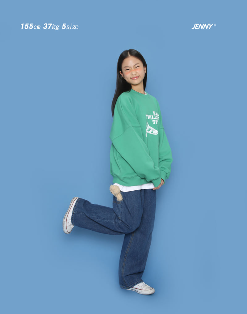 Jenny Basic - Korean Children Fashion - #Kfashion4kids - Link Denim Pants - 3