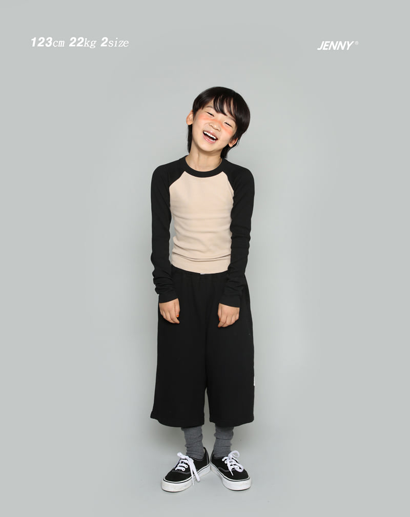 Jenny Basic - Korean Children Fashion - #Kfashion4kids - Romy Rib Raglan Tee Small - 12