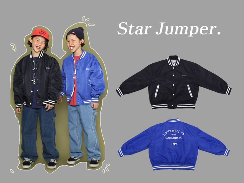Jenny Basic - Korean Children Fashion - #designkidswear - Star Jumper 2-3