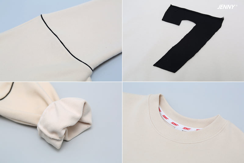 Jenny Basic - Korean Children Fashion - #discoveringself - Lucky Sweatshirts 4-7 - 11